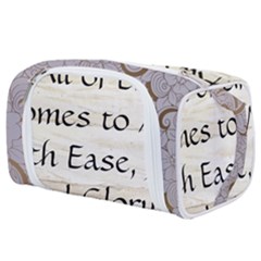 All of Life Come to Me with Ease Joy And Glory 1 Toiletries Pouch from ArtsNow.com
