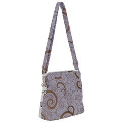 Zipper Messenger Bag 
