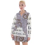 All of Life Come to Me with Ease Joy And Glory 1 Women s Long Sleeve Casual Dress