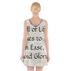 V-Neck Sleeveless Dress 