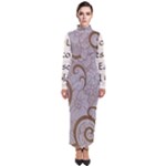 All of Life Come to Me with Ease Joy And Glory 1 Turtleneck Maxi Dress