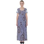 All of Life Come to Me with Ease Joy And Glory 1 High Waist Short Sleeve Maxi Dress