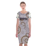 All of Life Come to Me with Ease Joy And Glory 1 Classic Short Sleeve Midi Dress