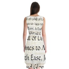 Sleeveless Chiffon Dress   
