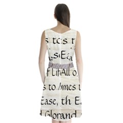 Sleeveless Waist Tie Chiffon Dress 