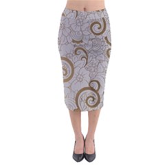 Midi Pencil Skirt 