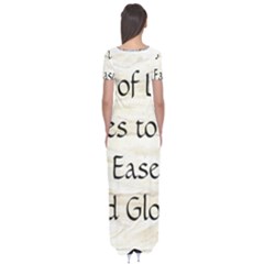 Short Sleeve Maxi Dress 
