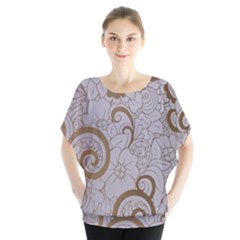Batwing Chiffon Blouse 