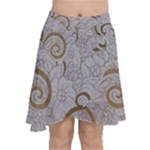 All of Life Come to Me with Ease Joy And Glory 1 Chiffon Wrap Front Skirt