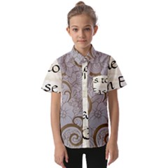 Kids  Short Sleeve Shirt 