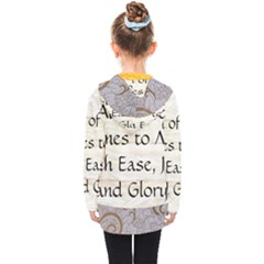 Kids  Double Breasted Button Coat 