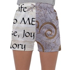 Women s Satin Sleepwear Shorts 