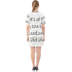 Sixties Short Sleeve Mini Dress 