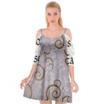 All of Life Come to Me with Ease Joy And Glory 1 Cutout Spaghetti Strap Chiffon Dress