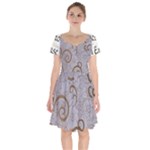 All of Life Come to Me with Ease Joy And Glory 1 Short Sleeve Bardot Dress