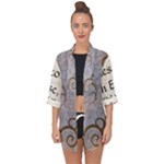 All of Life Come to Me with Ease Joy And Glory 1 Open Front Chiffon Kimono
