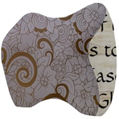 Velour Head Support Cushion 