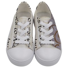 Kids  Low Top Canvas Sneakers 