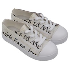 Kids  Low Top Canvas Sneakers 