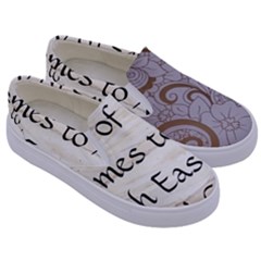 Kids  Canvas Slip Ons 
