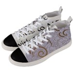 All of Life Come to Me with Ease Joy And Glory 1 Men s Mid-Top Canvas Sneakers