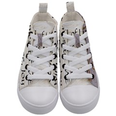Kids  Mid-Top Canvas Sneakers 