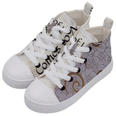 Kids  Mid-Top Canvas Sneakers 