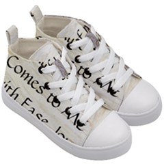 Kids  Mid-Top Canvas Sneakers 