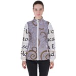 All of Life Come to Me with Ease Joy And Glory 1 Women s High Neck Windbreaker