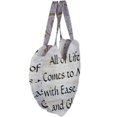 Giant Heart Shaped Tote 