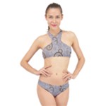 All of Life Come to Me with Ease Joy And Glory 1 High Neck Bikini Set