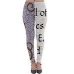 All of Life Come to Me with Ease Joy And Glory 1 Lightweight Velour Leggings
