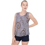All of Life Come to Me with Ease Joy And Glory 1 Bubble Hem Chiffon Tank Top