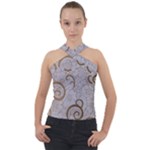 All of Life Come to Me with Ease Joy And Glory 1 Cross Neck Velour Top