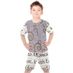 All of Life Come to Me with Ease Joy And Glory 1 Kids  Tee and Shorts Set
