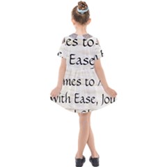 Kids  Short Sleeve Shirt Dress 