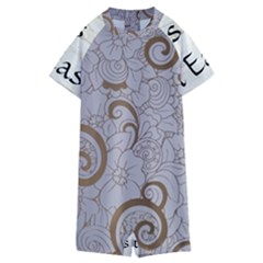 Kids  Boyleg Half Suit Swimwear 