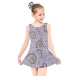 All of Life Come to Me with Ease Joy And Glory 1 Kids  Skater Dress Swimsuit