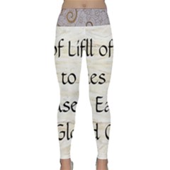 Lightweight Velour Classic Yoga Leggings 