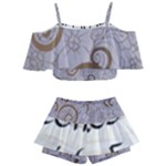 All of Life Come to Me with Ease Joy And Glory 1 Kids  Off Shoulder Skirt Bikini