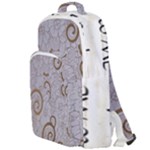 All of Life Come to Me with Ease Joy And Glory 1 Double Compartment Backpack