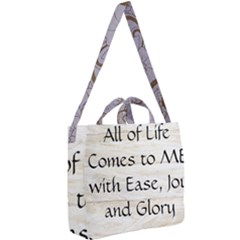 Square Shoulder Tote Bag 
