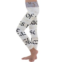Kids  Lightweight Velour Classic Yoga Leggings 