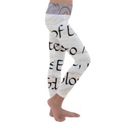 Kids  Lightweight Velour Classic Yoga Leggings 