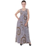 All of Life Come to Me with Ease Joy And Glory 1 Empire Waist Velour Maxi Dress