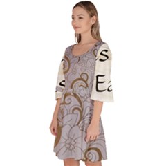 Velour Kimono Dress 