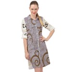 All of Life Come to Me with Ease Joy And Glory 1 Long Sleeve Mini Shirt Dress