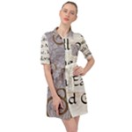All of Life Come to Me with Ease Joy And Glory 1 Belted Shirt Dress