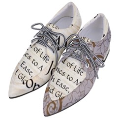 Women s Pointed Oxford Shoes 