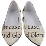 All of Life Come to Me with Ease Joy And Glory 1 Women s Block Heels 